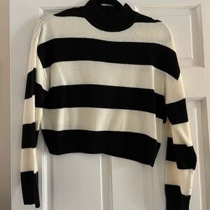 Cozy Grey Cowl Neck Sweater with Soft Knit and Relaxed Fit